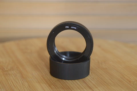 Pentax PK To M42 Adapter. Experience the fantastic M42 lenses on your Pentax SLR
