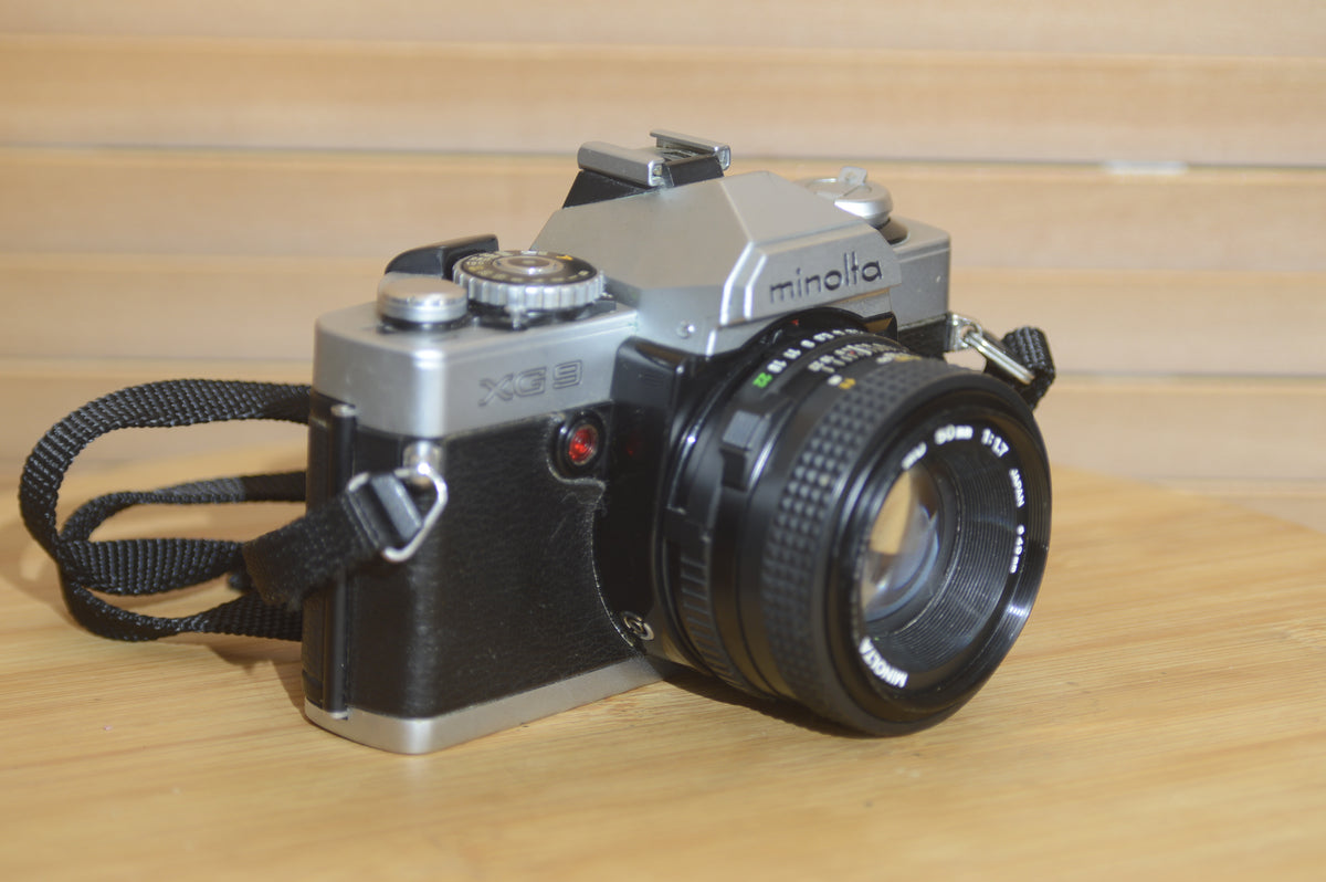 Minolta XG 9 + MD Rokkor 1,7/50mm | Cámara réflex objetivo único (SLR Minolta XG 9 + MD Rokkor 1,7/50mm | Cámara réflex objetivo único (SLR