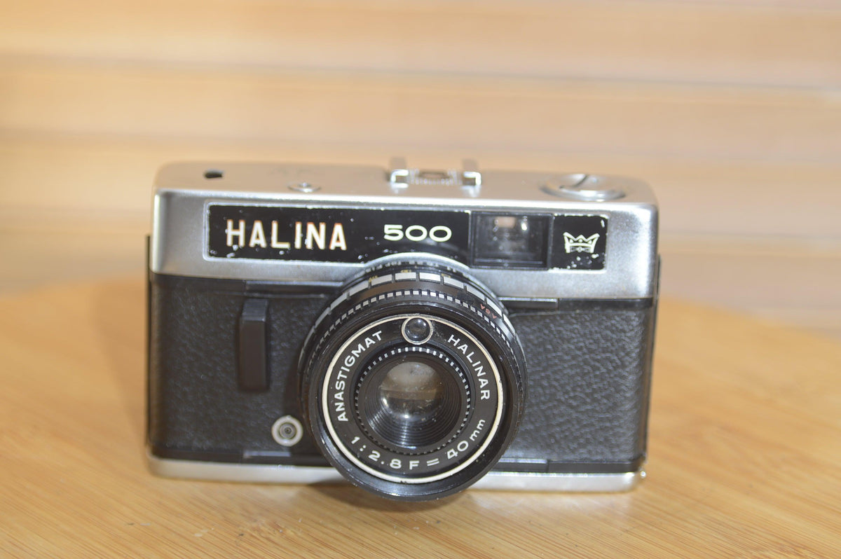 Halina 35mm Camera Vintage Halina 500 Viewfinder Camera With