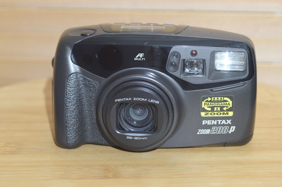 Pentax Zoom 280-P 35mm Compact Camera. Fantastic Point and Shoot