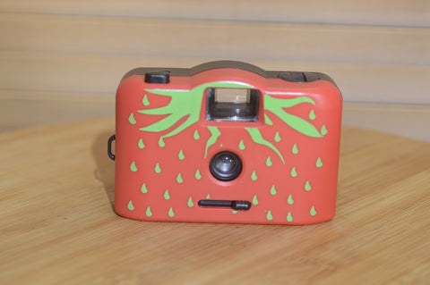 Vintage Strawberry 35mm Compact Novelty Camera.