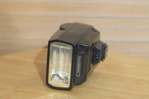 Olympus Quick Auto 310 flash. Fantastic flash for giving your image more depth.