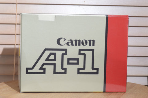 Boxed Canon A1 35mm SLR Camera (body only). Rare to see near mint
