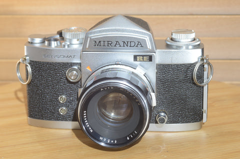 Stunning Miranda Sensomat RE with 5cm f 1.9 original Miranda lens