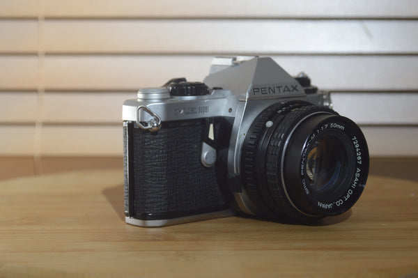 Pentax Me Super with 50 mm f1.7 lens in lovely Condition