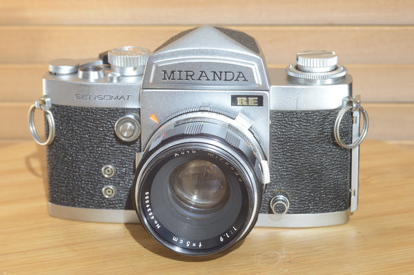 Stunning Miranda Sensomat RE with 5cm f 1.9 original Miranda lens