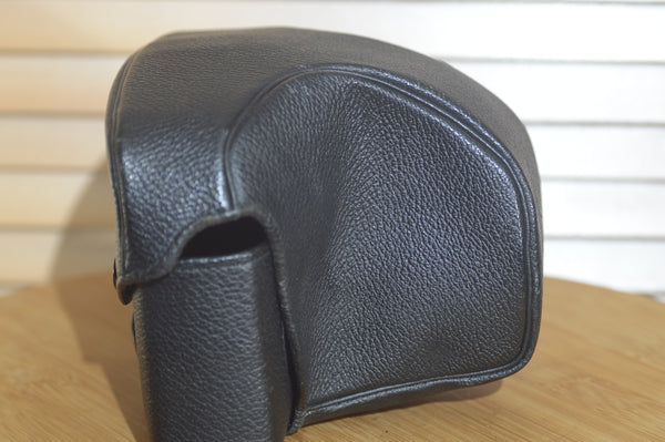 Vintage Pentacon Black Leather Case. Ideal for protecting your SLR