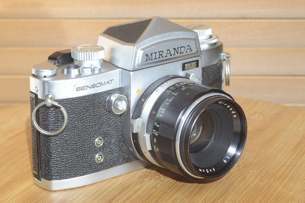 Stunning Miranda Sensomat RE with 5cm f 1.9 original Miranda lens