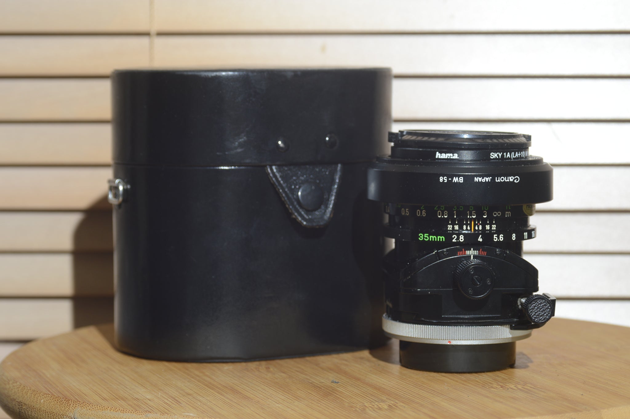Very Rare tilt and shift 35mm TS SSC Vintage FD Fit f 2.8 fast