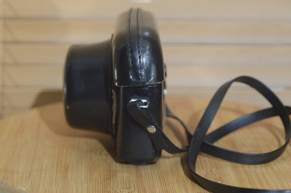 Beautiful Canon Black Leather Case for Canon Rangefinder.