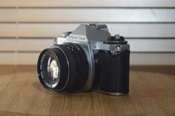 Pentax Me Super with 50 mm f1.7 lens in lovely Condition