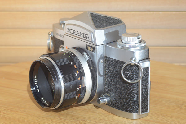 Stunning Miranda Sensomat RE with 5cm f 1.9 original Miranda lens