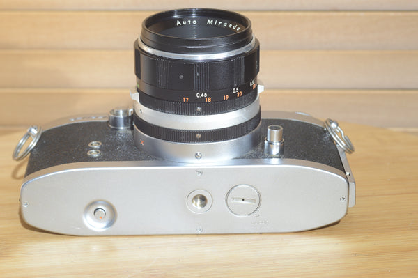 Stunning Miranda Sensomat RE with 5cm f 1.9 original Miranda lens