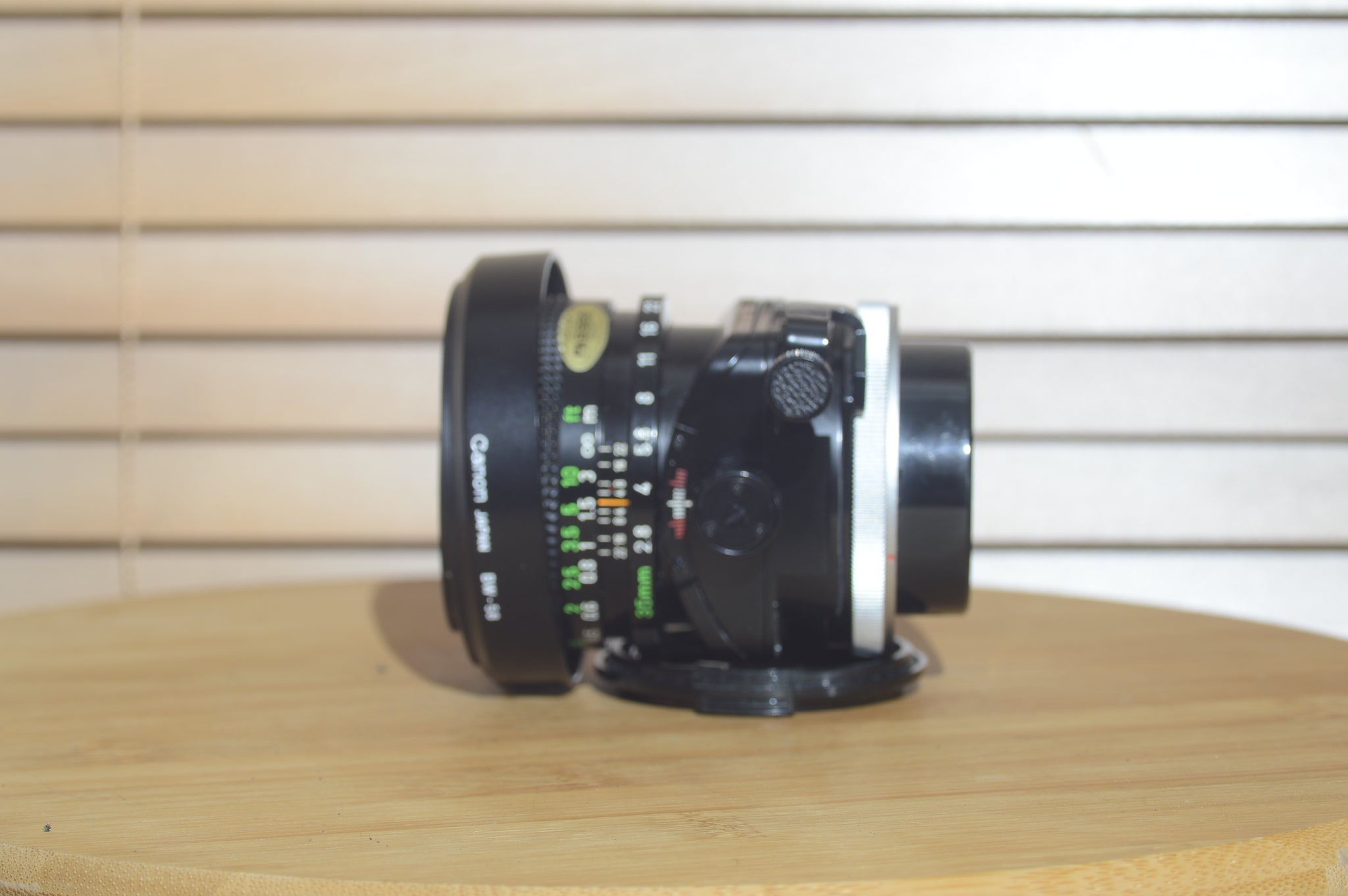 Very Rare tilt and shift 35mm TS SSC Vintage FD Fit f 2.8 fast