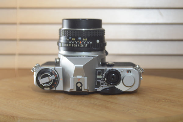 Pentax Me Super with 50 mm f1.7 lens in lovely Condition