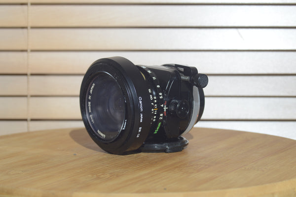 Very Rare tilt and shift 35mm TS SSC Vintage FD Fit f 2.8 fast wide angle