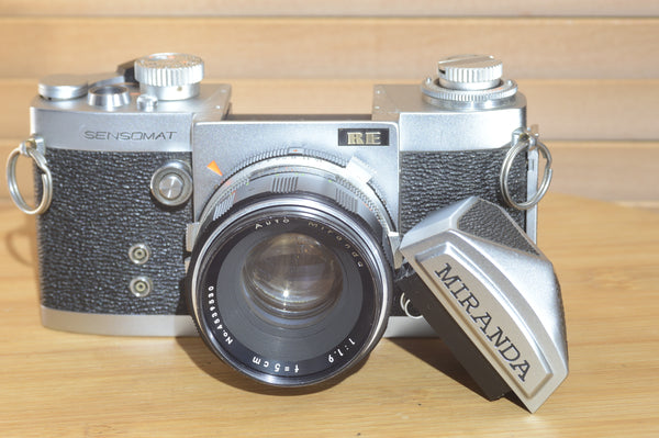 Stunning Miranda Sensomat RE with 5cm f 1.9 original Miranda lens