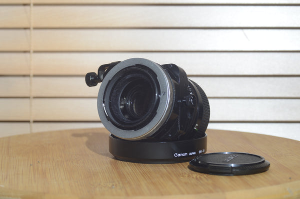 Very Rare tilt and shift 35mm TS SSC Vintage FD Fit f 2.8 fast wide angle