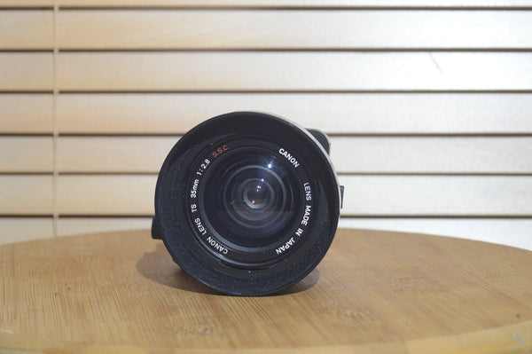 Very Rare tilt and shift 35mm TS SSC Vintage FD Fit f 2.8 fast wide angle