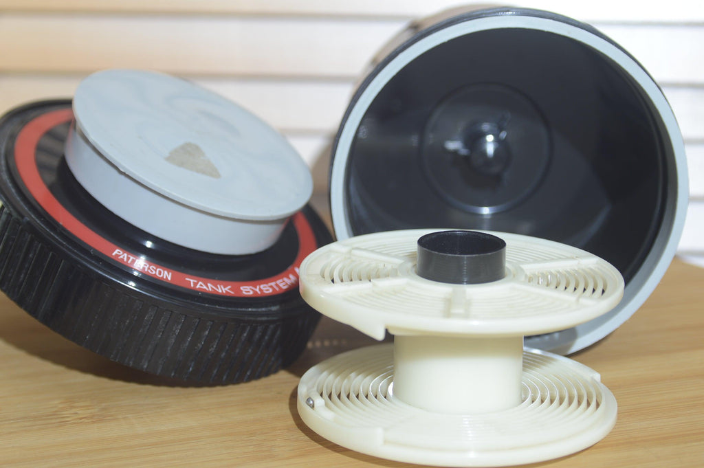 Developer Tanks Part Vintage Paterson Tank System 4 Black and Red developer tank. Fantastic ...