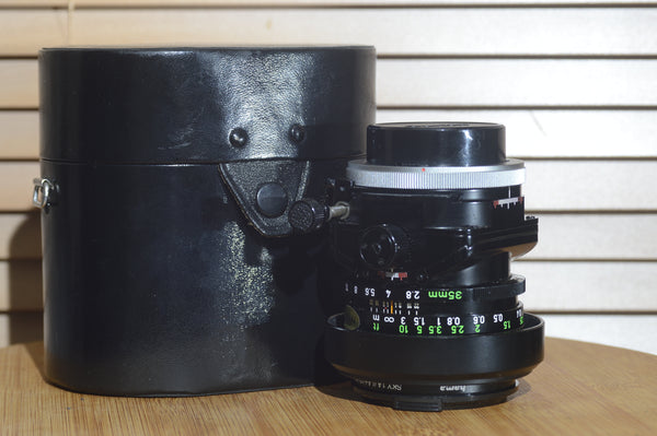 FD tilt and shift lens
