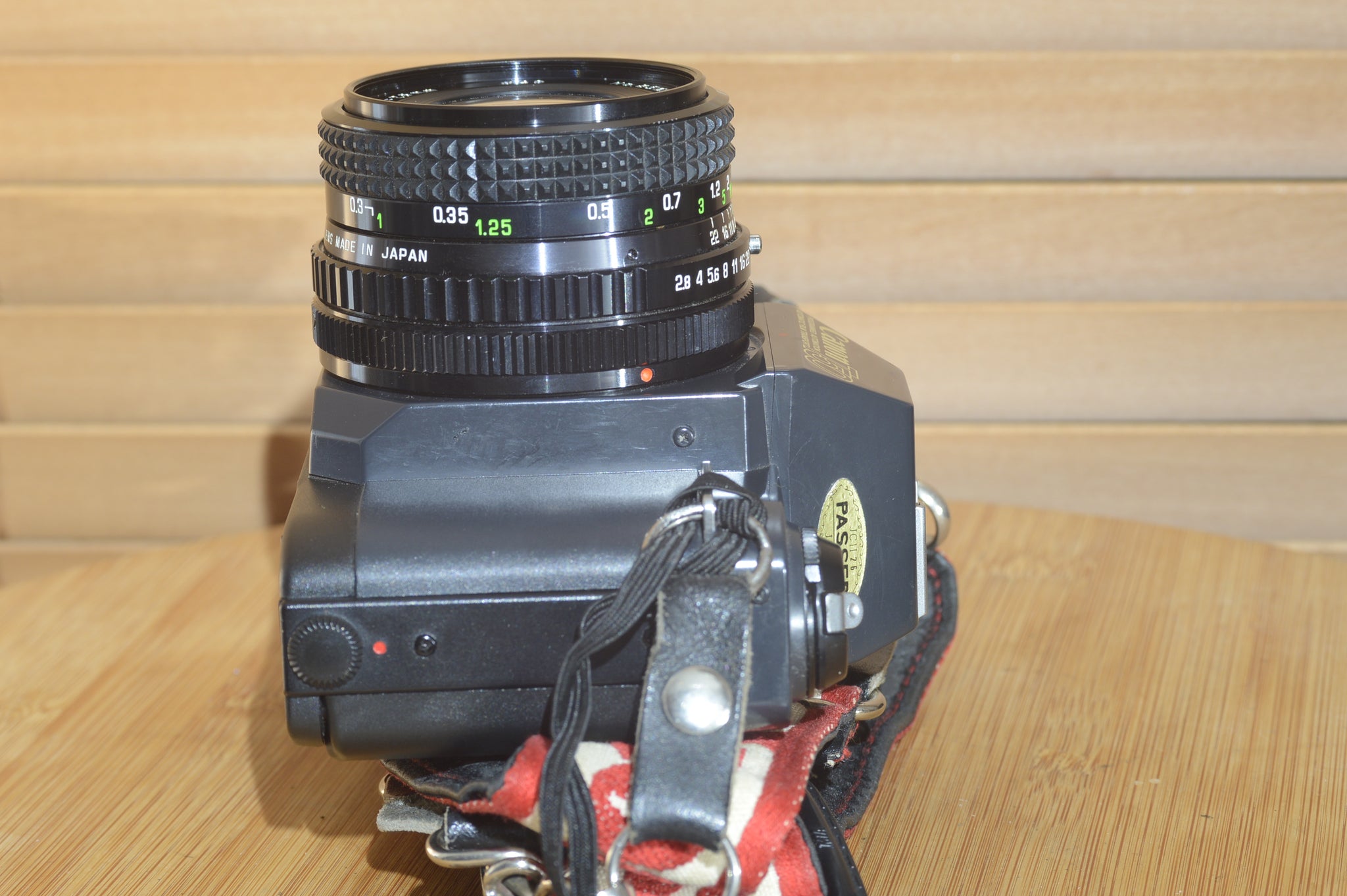 Fantastic Canon T50 camera with 28mm f2.8 lens. In superb