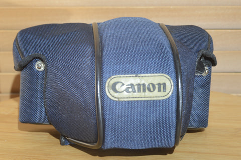 Beautiful Canon Case S for T50, however it also fits other canon cameras like AV1, AE1 and AE1 Program. A lovely case for protection!