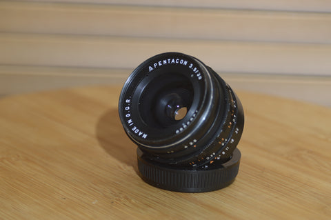 Vintage Pentacon 30mm f3.5 M42 Wide Angle Lens.