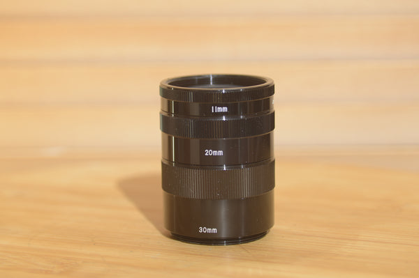 Boxed Micador Automatic Extension Tube For Pentax (M42). Super useful to have in your camera bag - Rewind Cameras 