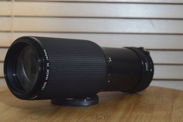 Lovely Canon FD 100-300mm f5.6 Zoom lens, fantastic condition