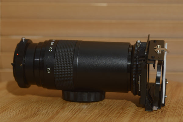 Ohnar PK Zoom Reversing Slide Duplicator lens. Fantastic condition for it's age. - Rewind Cameras 