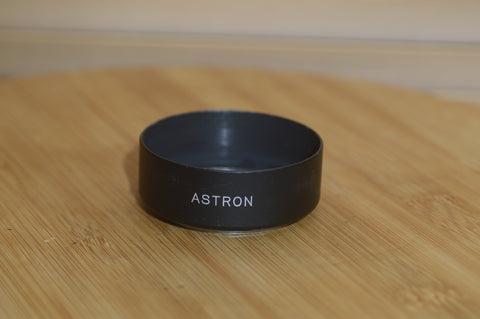 Vintage Metal Astron Universal Lens Hood 52mm.Perfect for preventing glare.