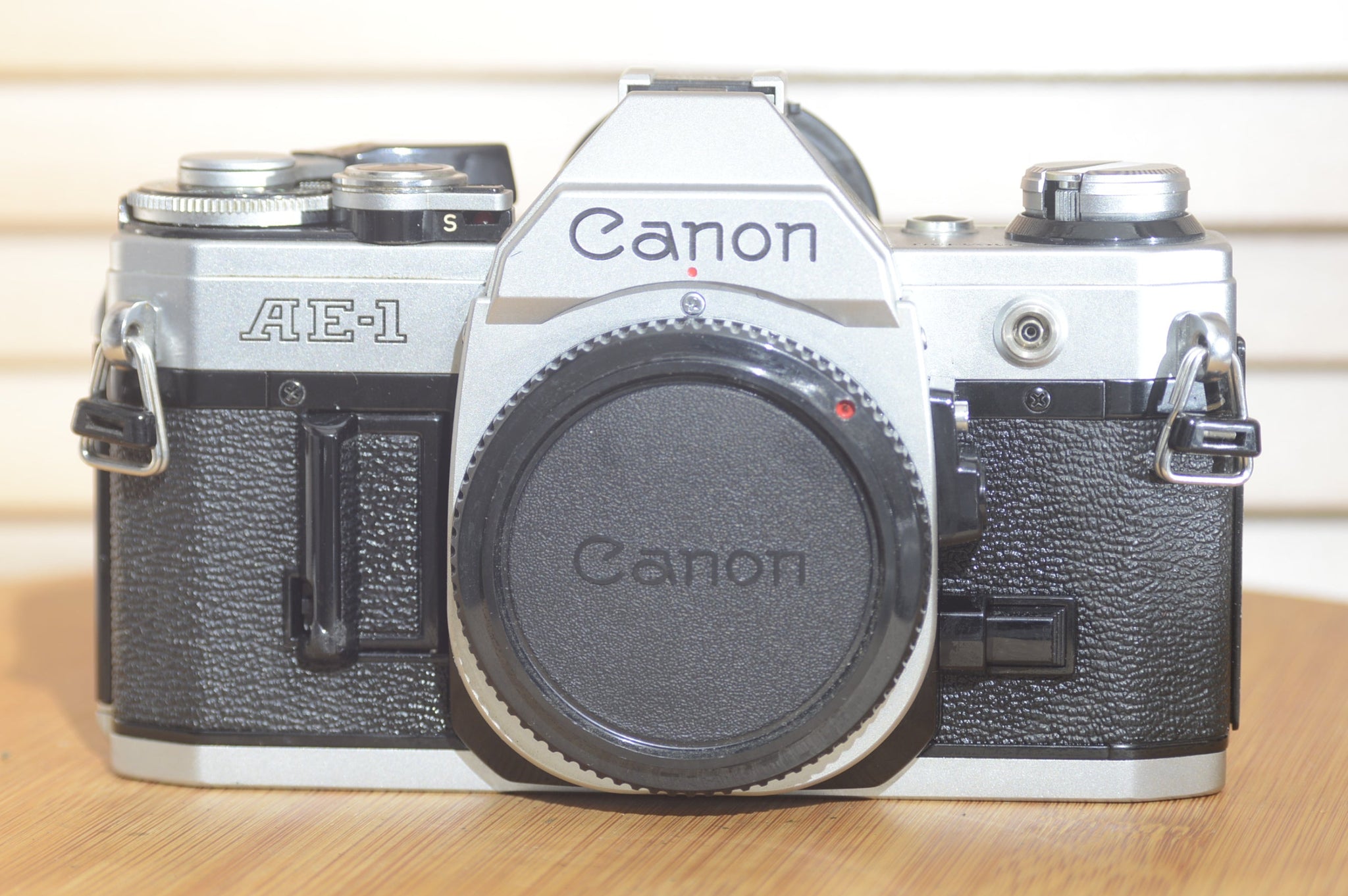 Canon AE1 Classic SLR camera in beautiful condition – Rewind Cameras