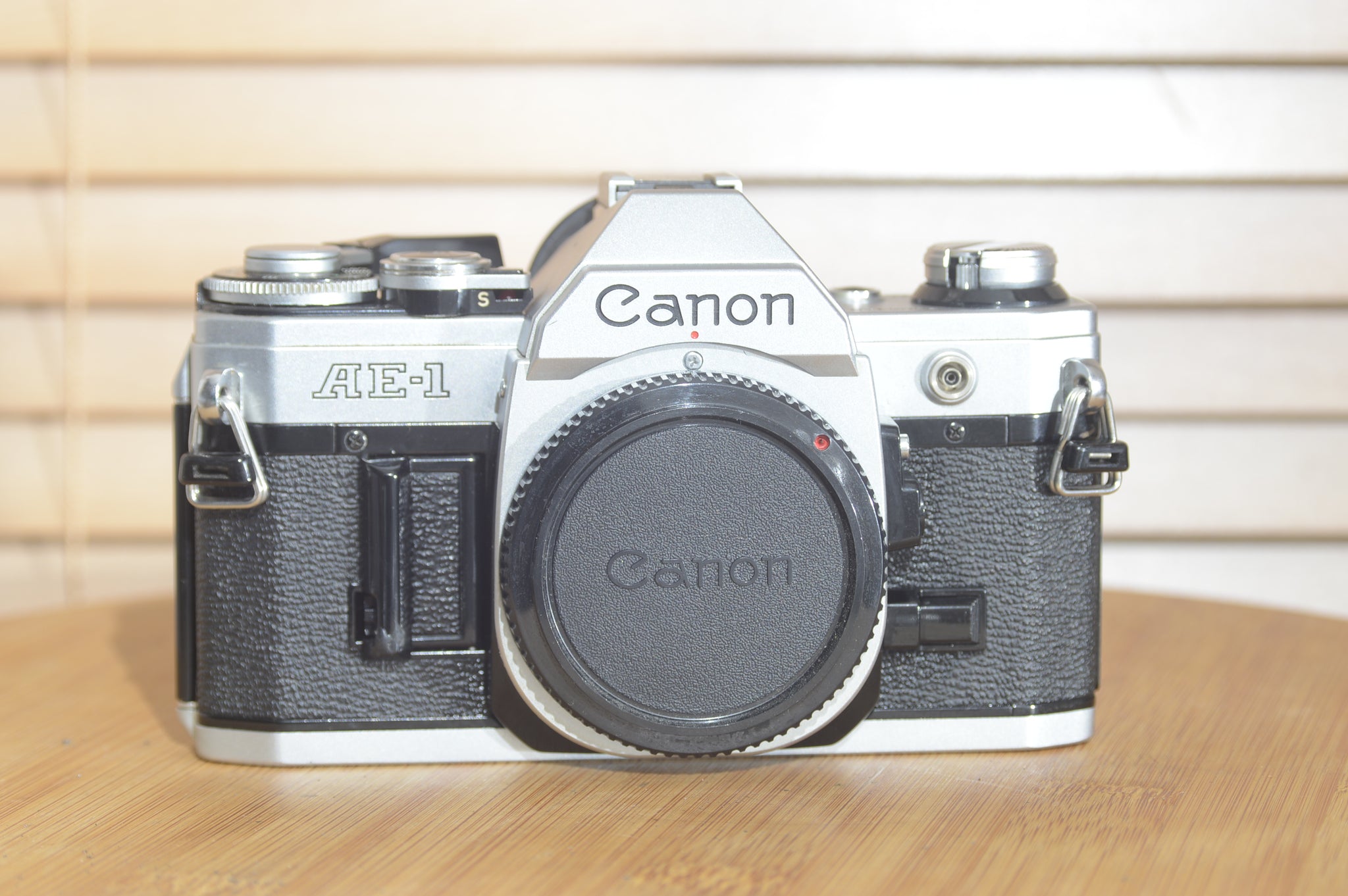 Canon AE1 Classic SLR camera in beautiful condition – Rewind Cameras