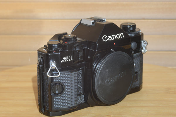 Vintage Canon A1 35mm SLR Camera (body only). Great Condition.