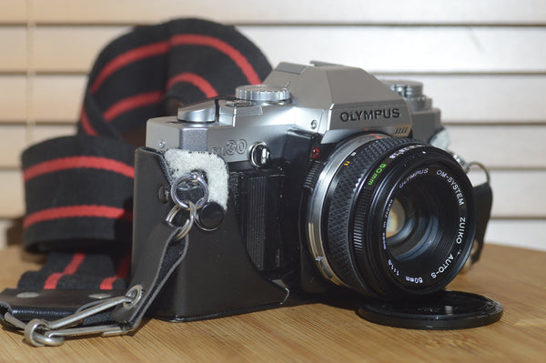 Vintage Olympus OM30 and 50mm Camera Starter Pack