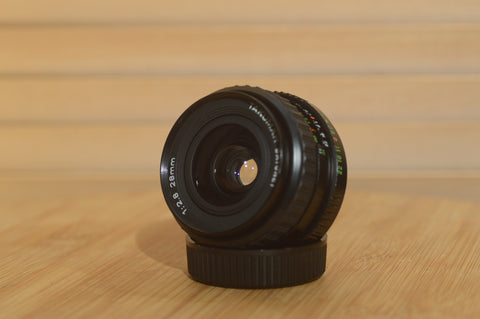 Takumar PK mount 28mm f2.8 Lens. Fantastic Wide Angle Lens. - Rewind Cameras 