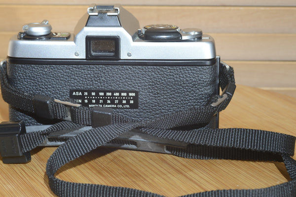 Minolta XG1 with Rokkor PF 55mm f1.7 s in beautiful condition