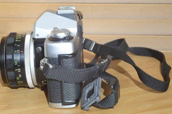 Minolta XG1 with Rokkor PF 55mm f1.7 s in beautiful condition