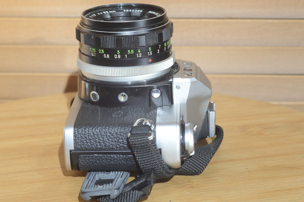 Minolta XG1 with Rokkor PF 55mm f1.7 s in beautiful condition