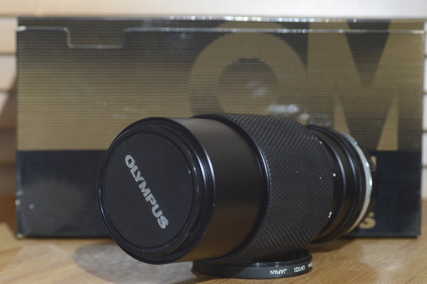 Olympus(OM) 65-200mm F4 fast zoom - Boxed