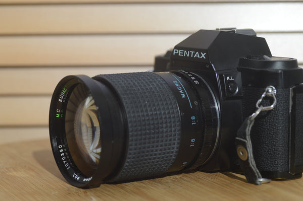 Pentax P30 35mm Camera With 28-80mm f3.5-4.5 lens. Excellent Starter Camera - RewindCameras quality vintage cameras, fully tested and serviced