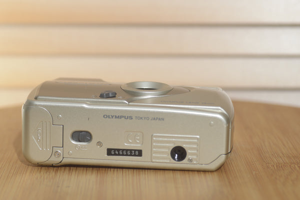 Vintage Olympus Trip AF 50 35mm compact camera. Great Point and Shoot. - RewindCameras quality vintage cameras, fully tested and serviced