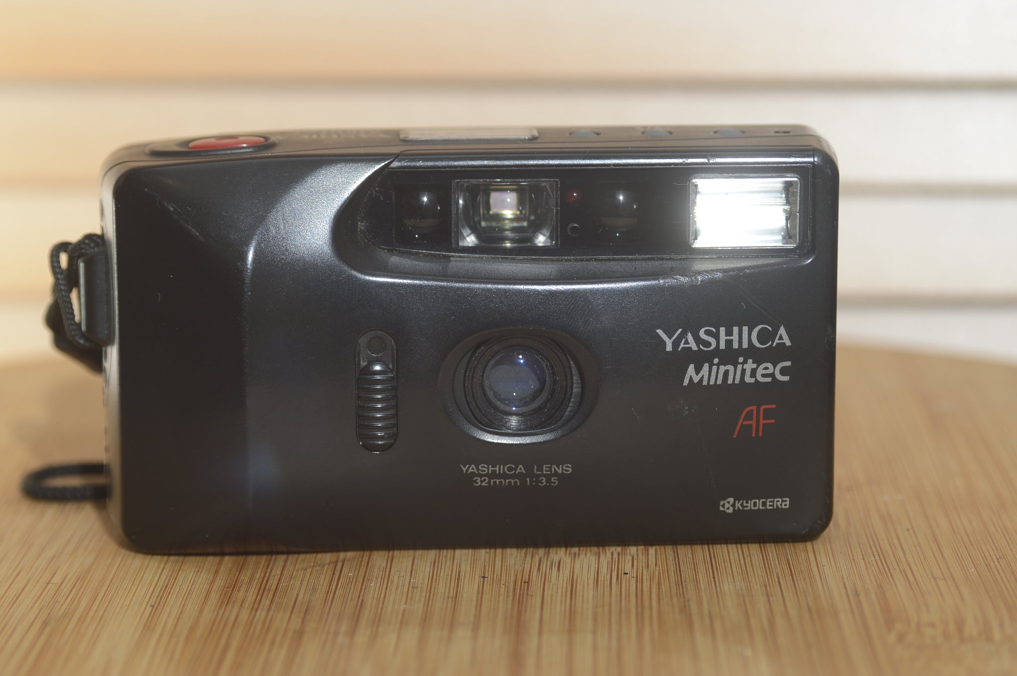 Yashica Minitec 35mm Compact Camera. Fantastic Vintage Point and Shoot. - RewindCameras quality vintage cameras, fully tested and serviced