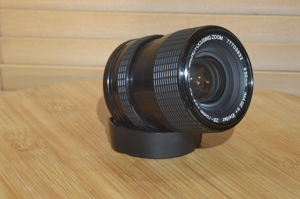 Vintage Vivtar M42 MC 28-70mm f3.9- 4.8 lens. Perfect all round lens