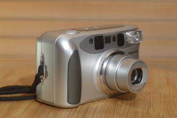 Praktica Zoom 901 AF 35mm Compact Camera with Case. - Rewind Cameras 