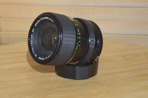 Vintage Vivtar M42 MC 28-70mm f3.9- 4.8 lens. Perfect all round lens