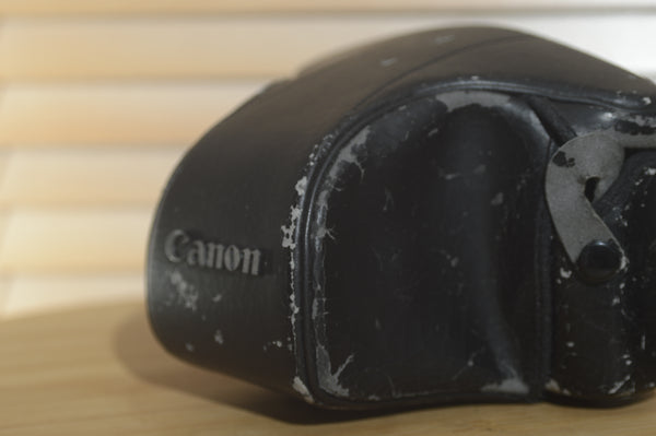 Canon Case for AE1, however it also fits other canon cameras like AV1 and AE1 Program. - RewindCameras quality vintage cameras, fully tested and serviced
