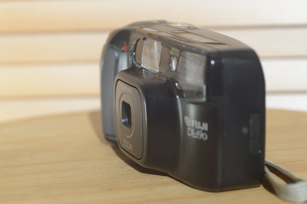 Vintage Fuji DL-190 Zoom 35mm Compact Camera. Ideal Compact Camera - RewindCameras quality vintage cameras, fully tested and serviced
