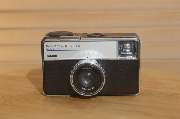 Boxed Kodak Instamatic 233X Colour Outfit 126mm Camera. What a find - Rewind Cameras 